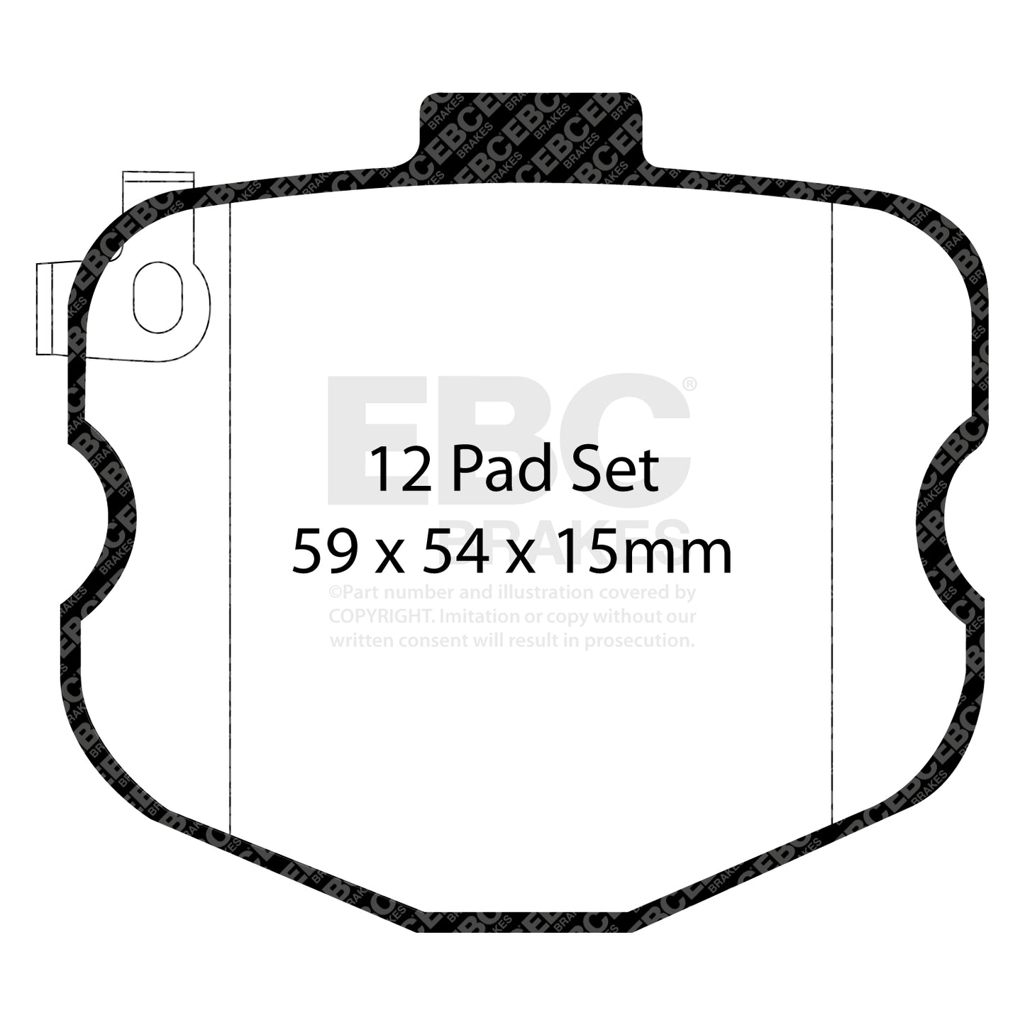 EBC Brakes Pad and Disc Kit (PD03KF304)