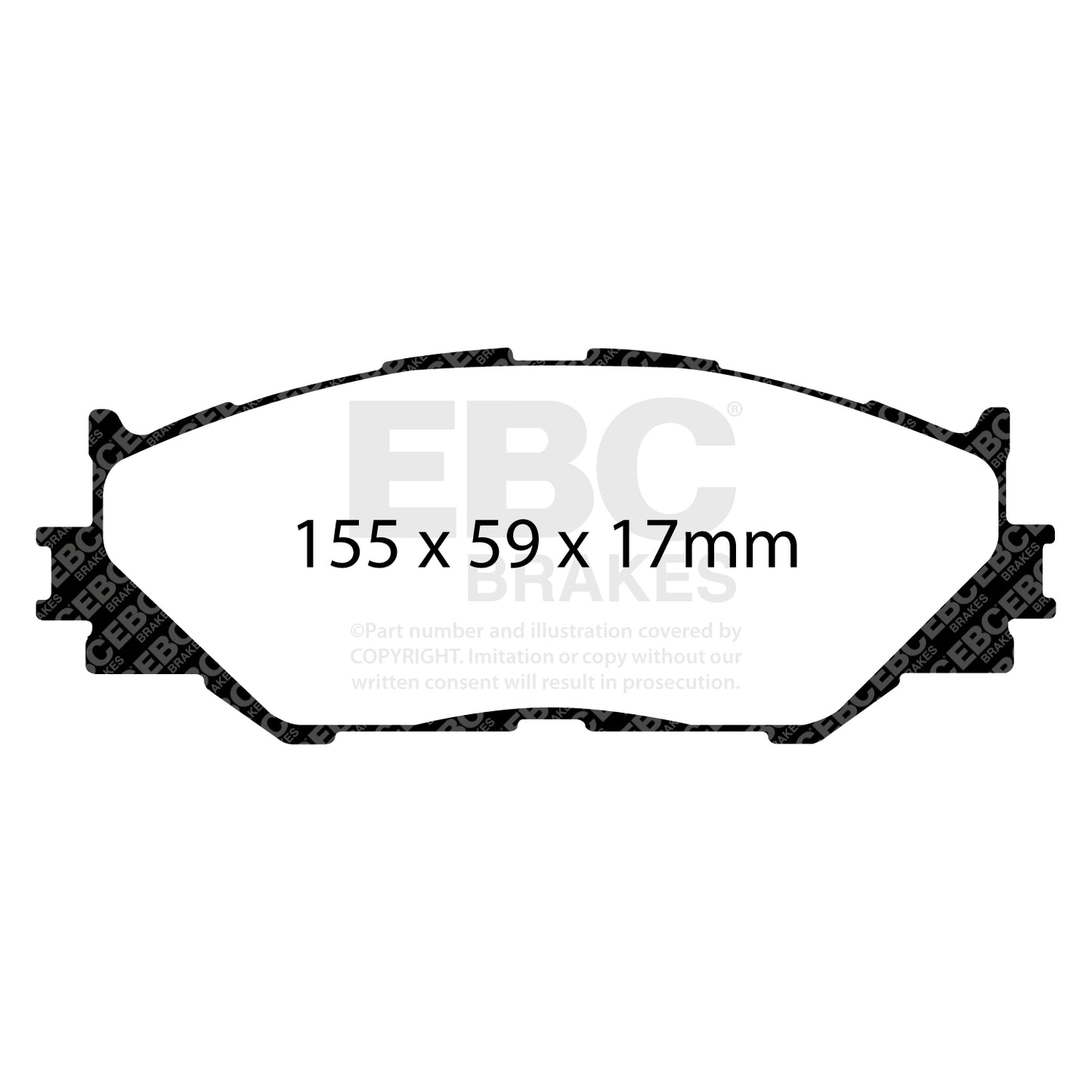 EBC Brakes Pad and Disc Full vehicle Kit (PD40K1075)