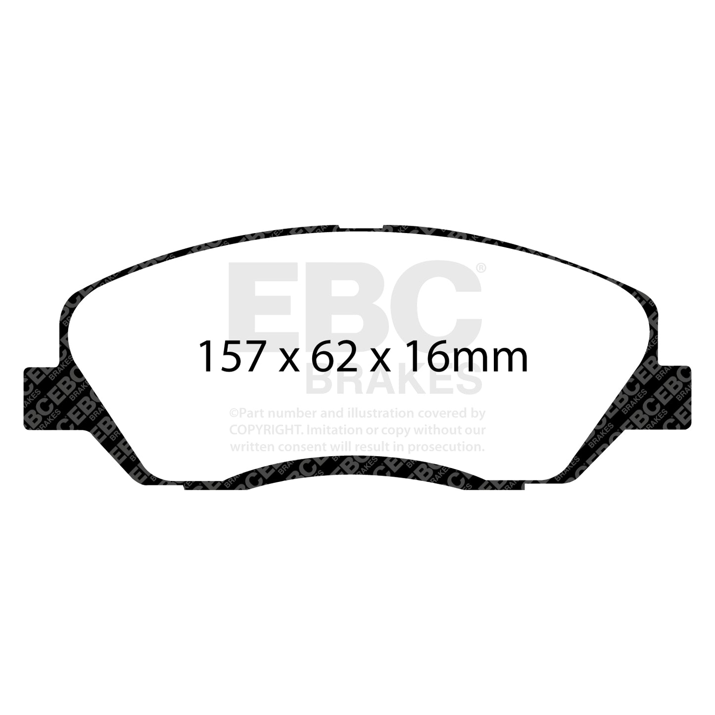 EBC Brakes Pad and Disc Full vehicle Kit (PD40K901)