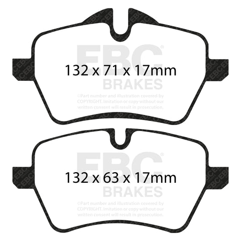 EBC Brakes Pad and Disc Kit (PD13KF481)