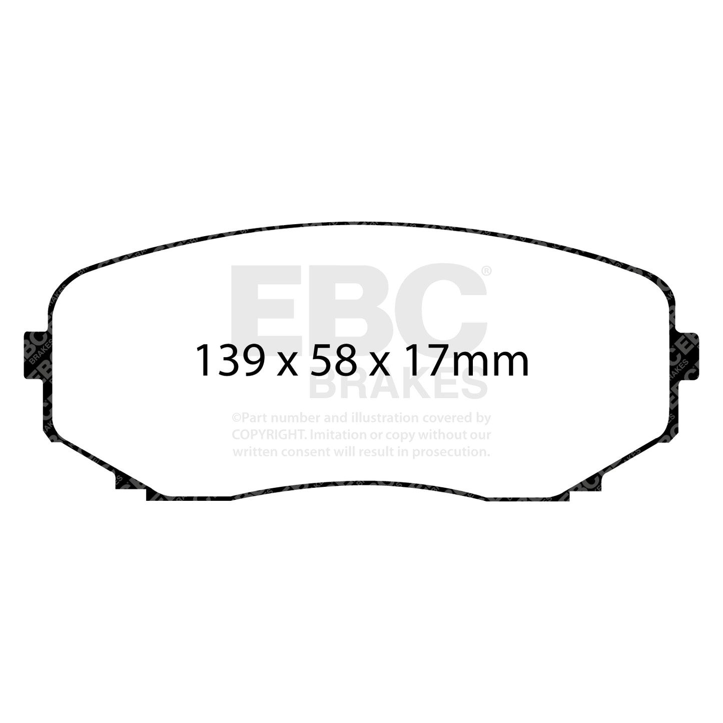 EBC Brakes Pad and Disc Full vehicle Kit (PD40K2179)