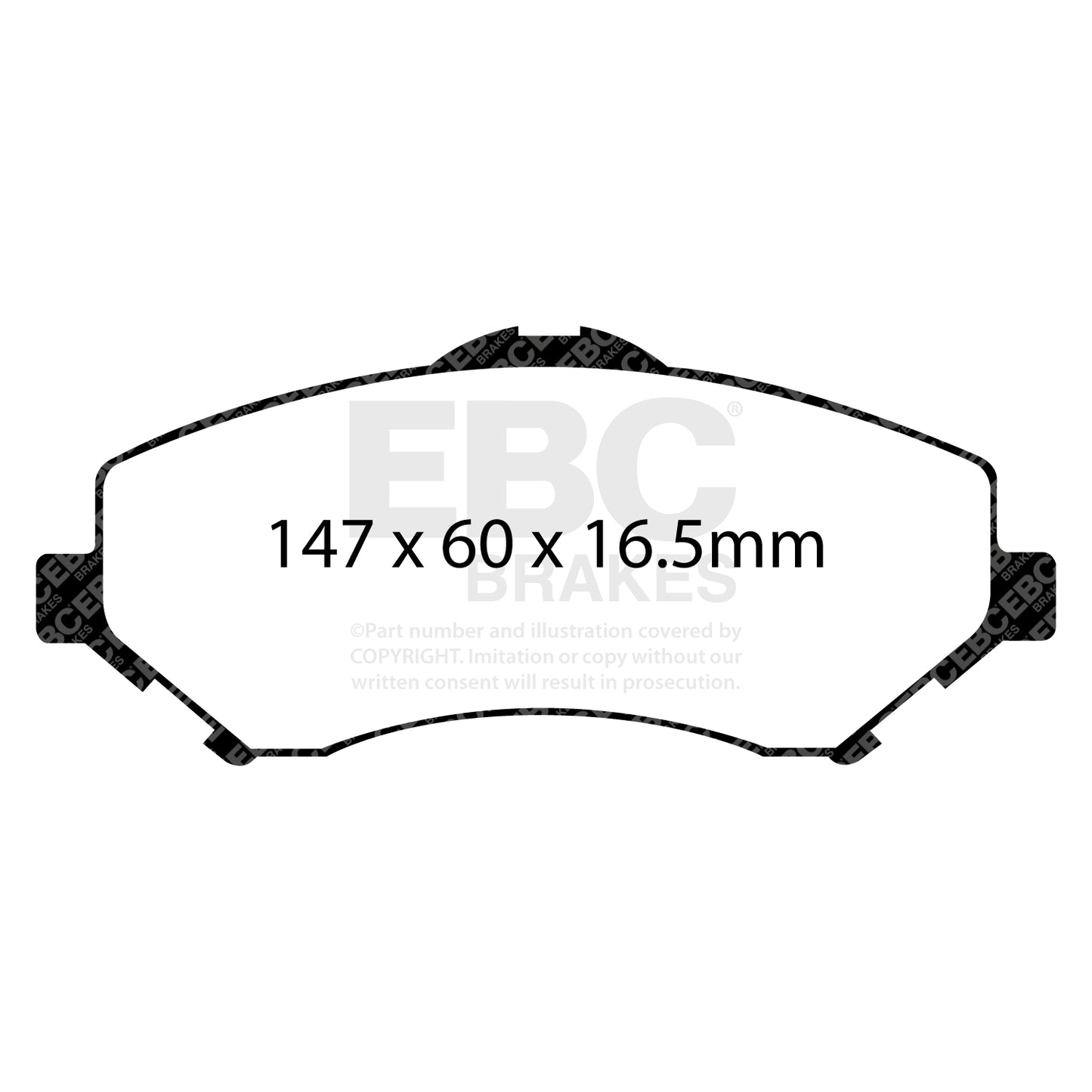 EBC Brakes Pad and Disc Full vehicle Kit (PD40K975)
