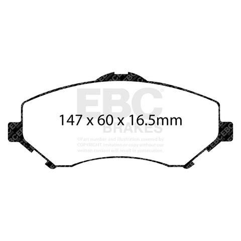 EBC Brakes Pad and Disc Full vehicle Kit (PD40K975)