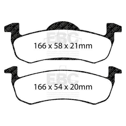 EBC Brakes Pad and Disc Kit (PDKR321)