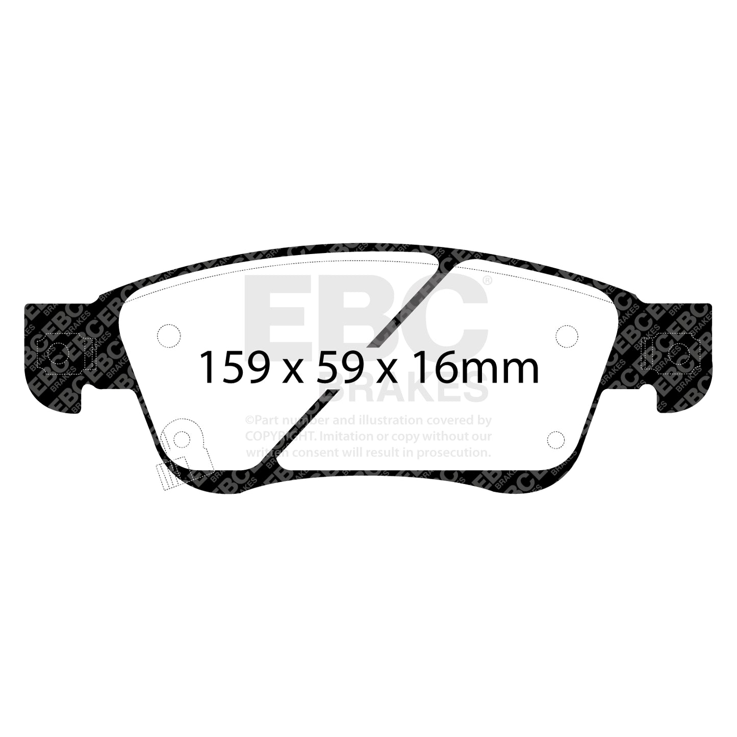 EBC Brakes Pad and Disc Full vehicle Kit (PD40K945)