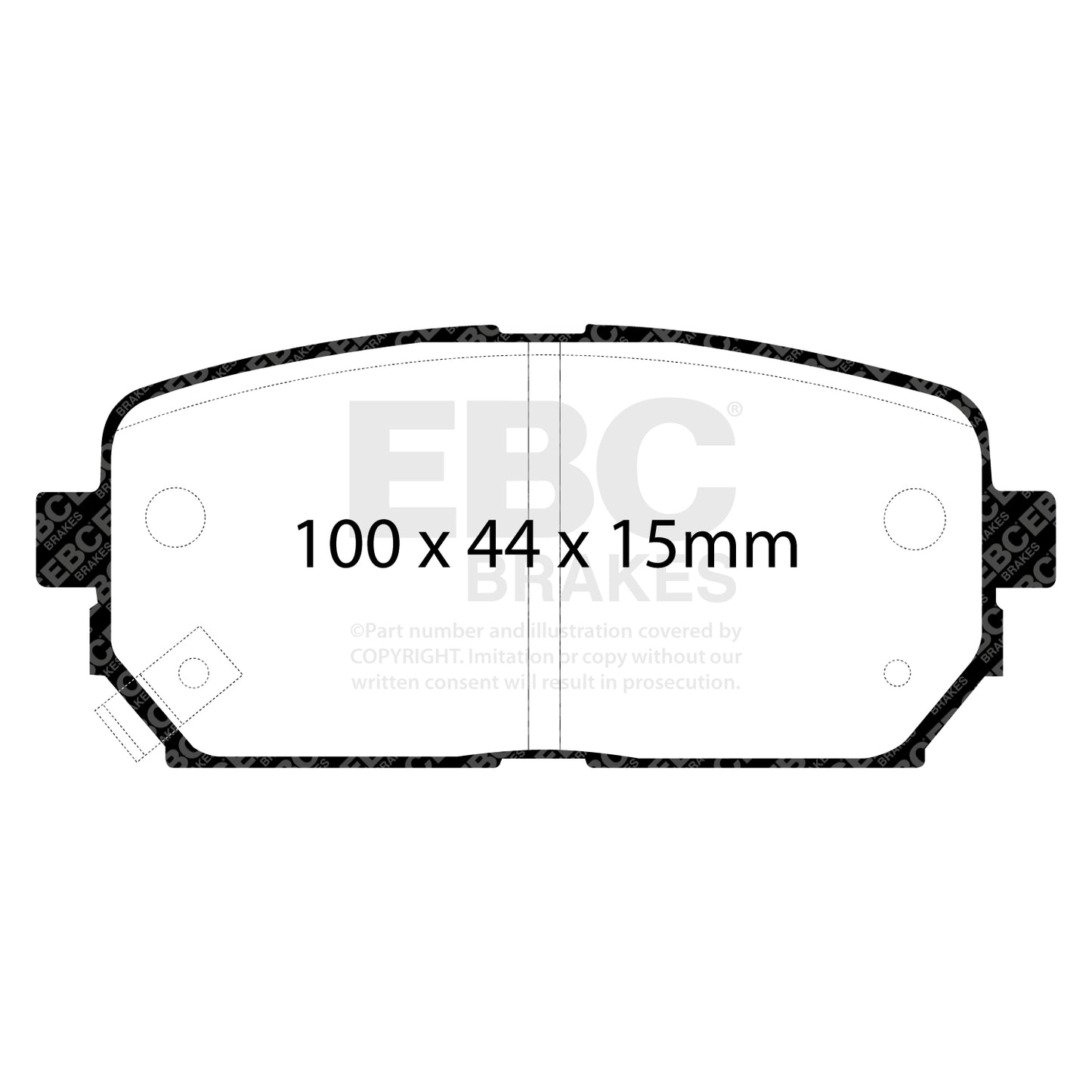 EBC Brakes Pad and Disc Kit (PDKR471)