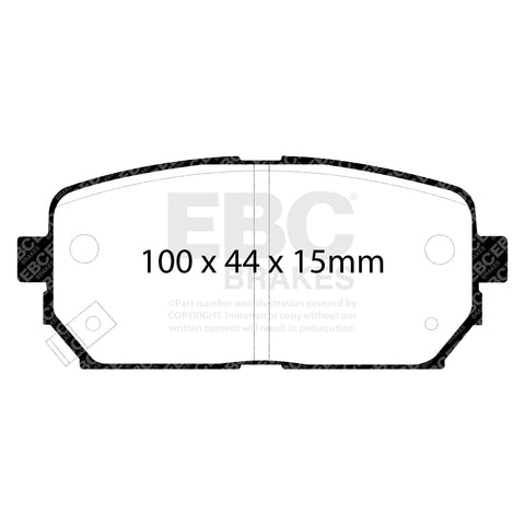 EBC Brakes Pad  and  Disc Kit (PD01KR406)