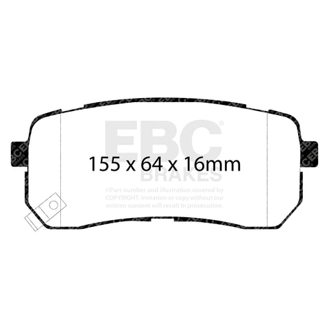 EBC Brakes Pad and Disc Full vehicle Kit (PD40K913)