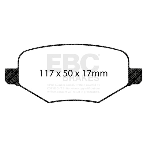 EBC Brakes Pad  and  Disc Kit (PD01KR838)
