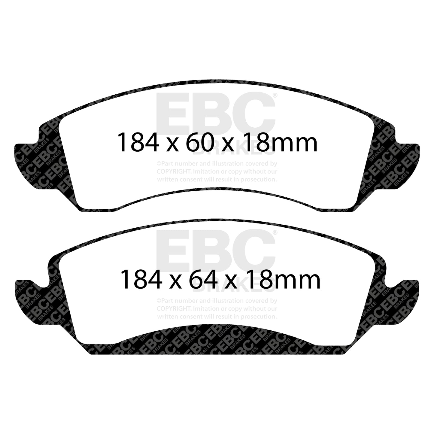 EBC Brakes Pad and Disc Full vehicle Kit (PD40K454)
