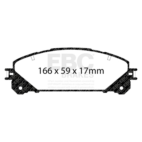 EBC Brakes Pad and Disc Kit (PDKF1107)