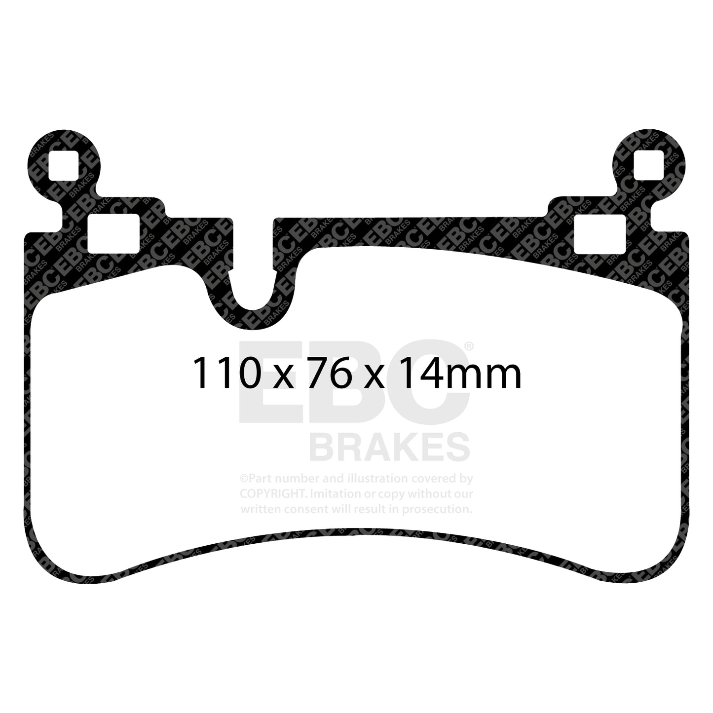 EBC Brakes Pad and Disc Kit (PD03KR821)