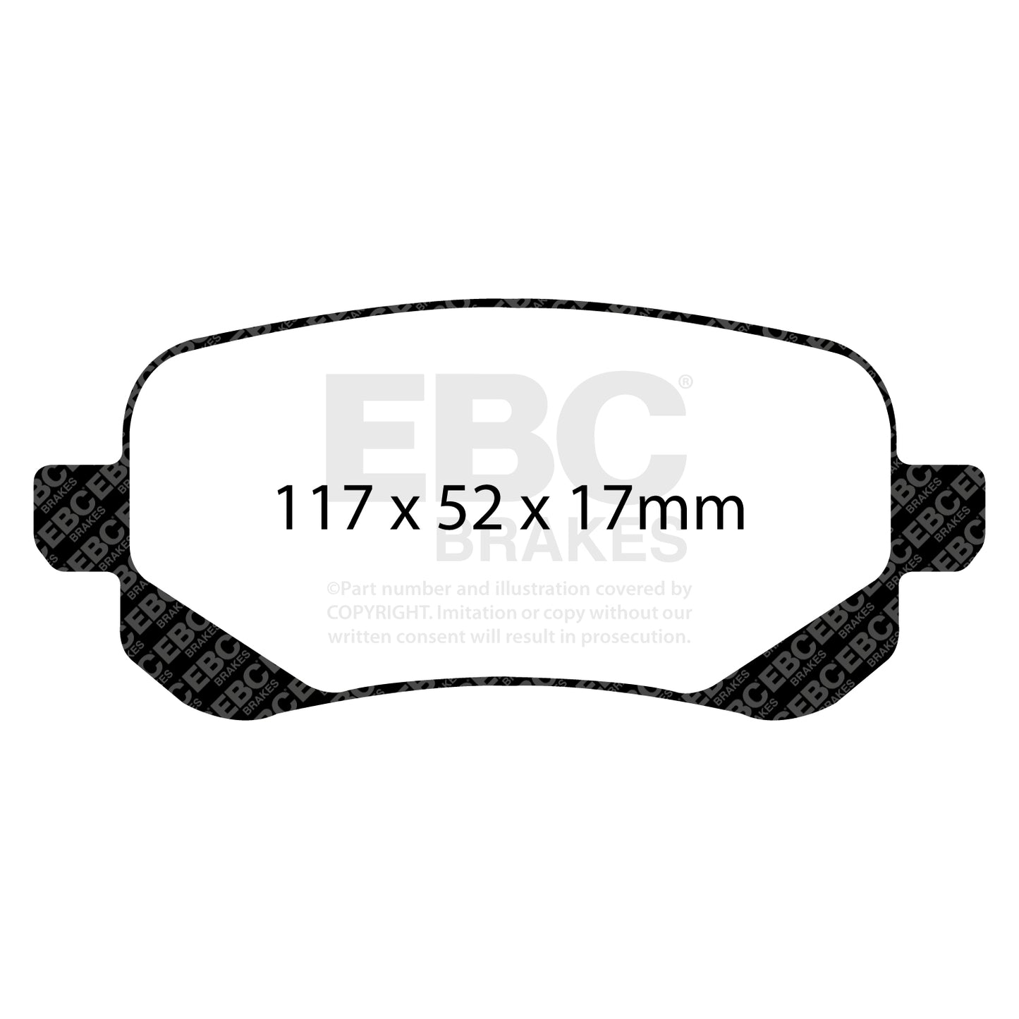 EBC Brakes Pad and Disc Full vehicle Kit (PD40K492)