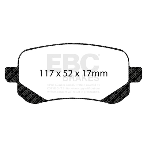EBC Brakes Pad and Disc Kit (PD03KR219)