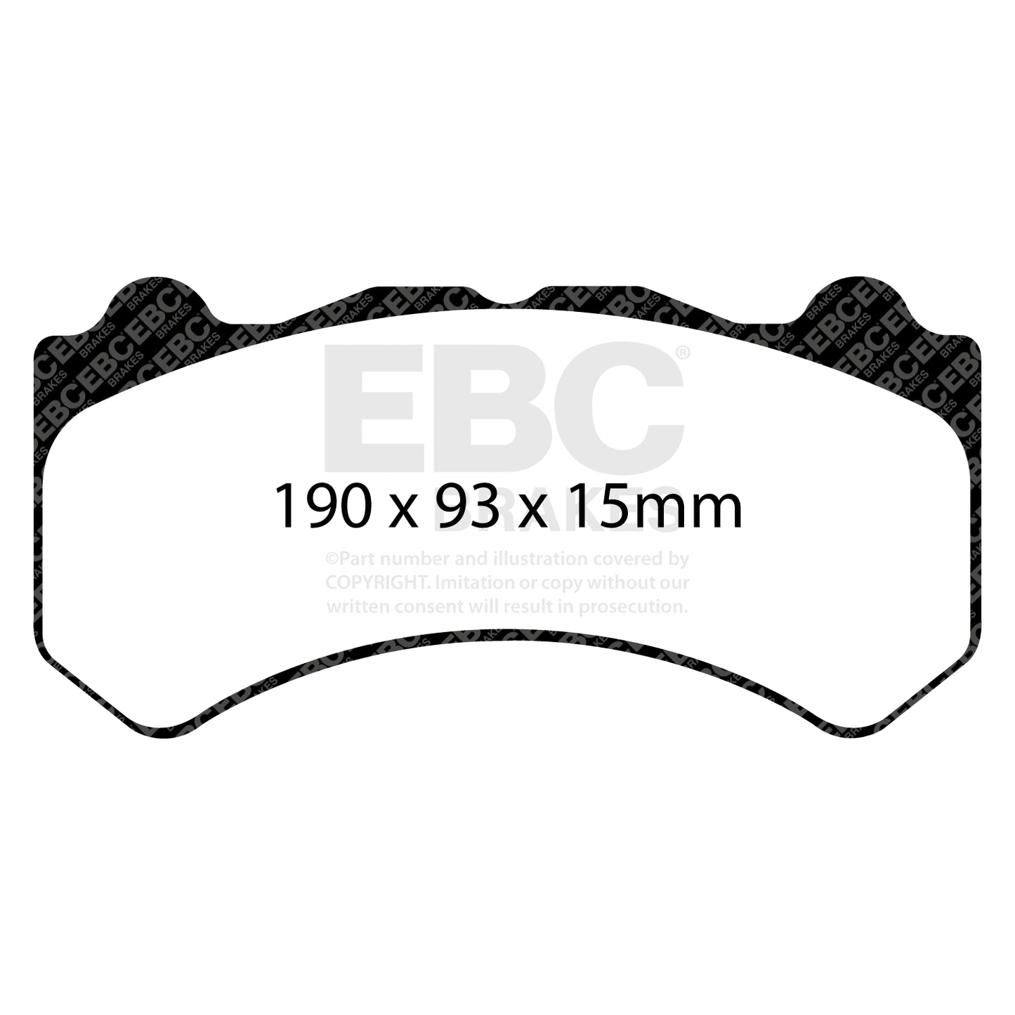 EBC SR11 Racing Brake Pads - (DP81853.15SR11) Front