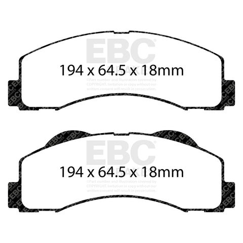 EBC Brakes Pad and Disc Kit (PDKF712)
