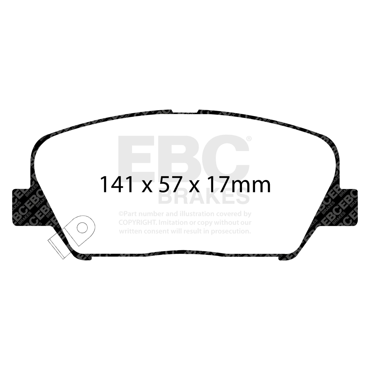 EBC Brakes Pad  and  Disc Kit (PD02KF571)