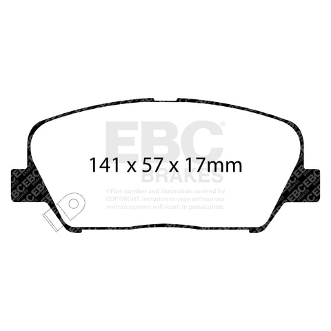 EBC Brakes Pad and Disc Kit (PD03KF1387)