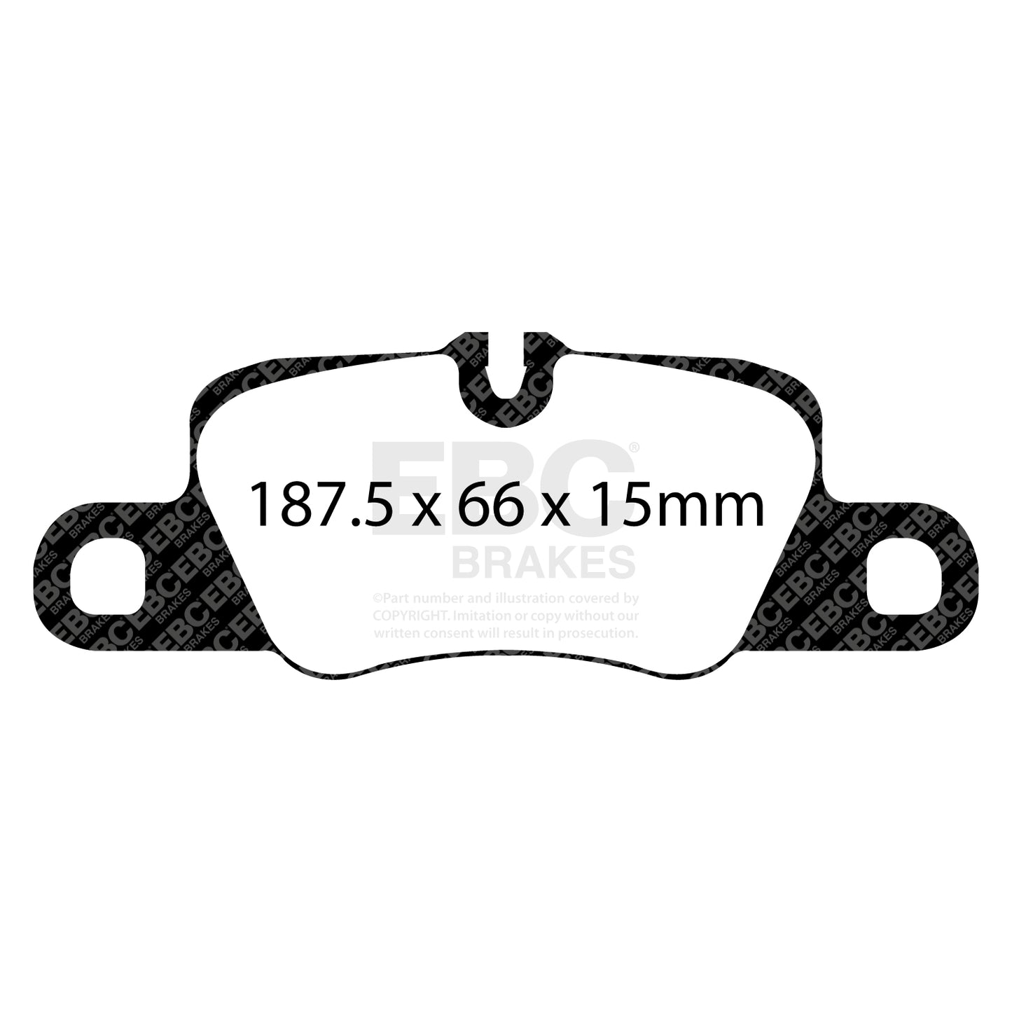 EBC Racing RP-X Track and Race Brake Pads (DP81858RPX)