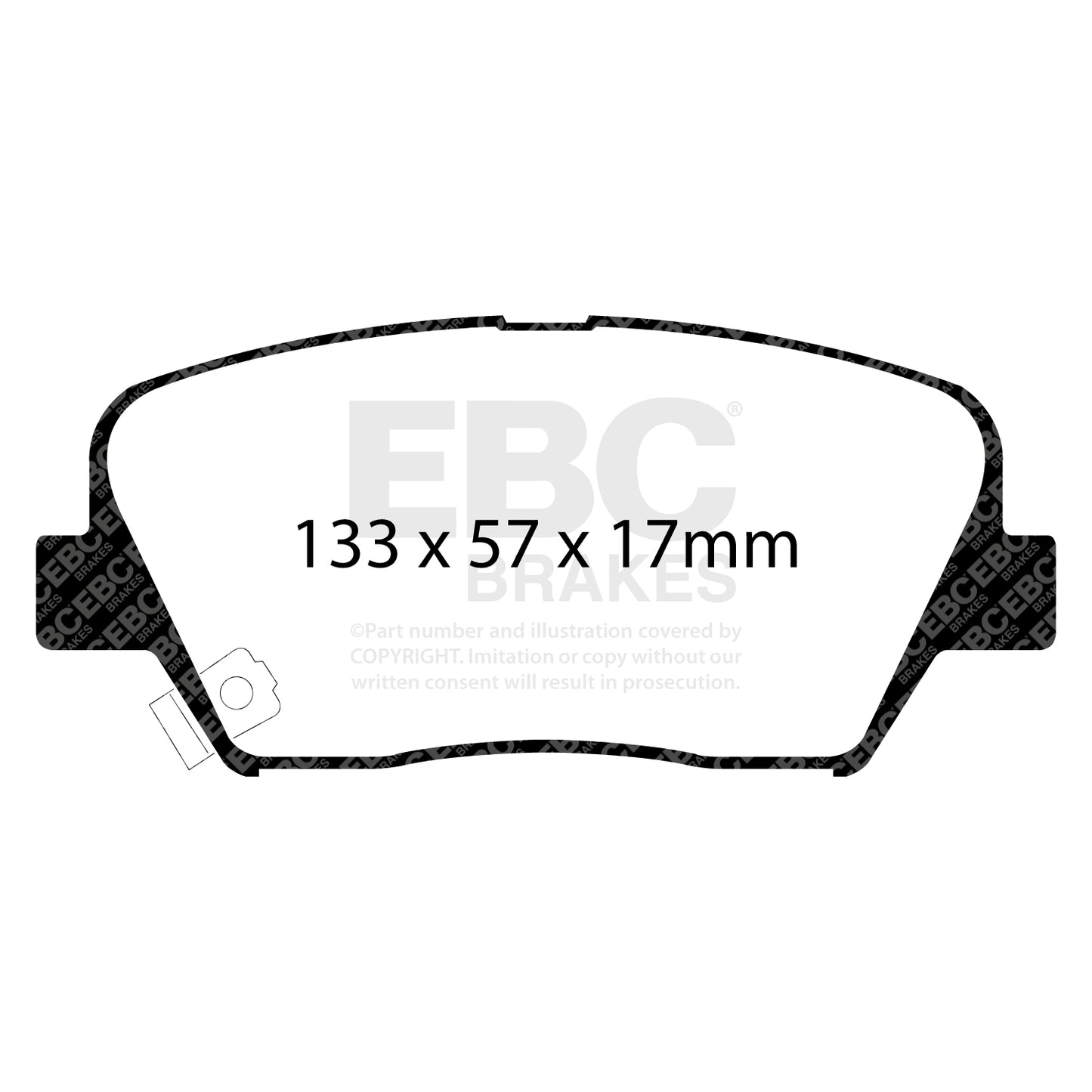 EBC Brakes Pad and Disc Kit (PD06KF332)