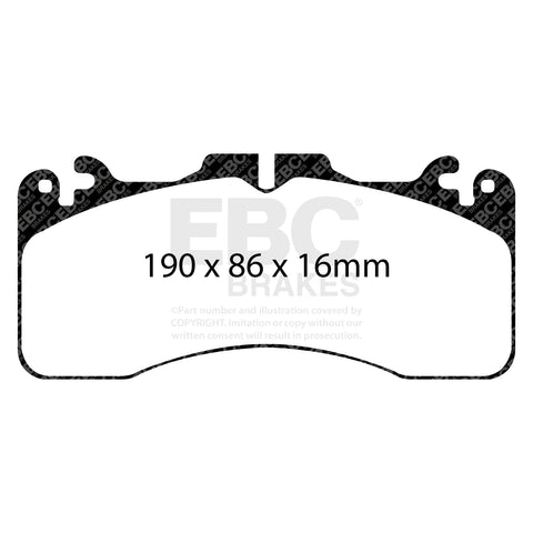 EBC Pad + 2 Piece Disc Kit P2DK025Y Front
