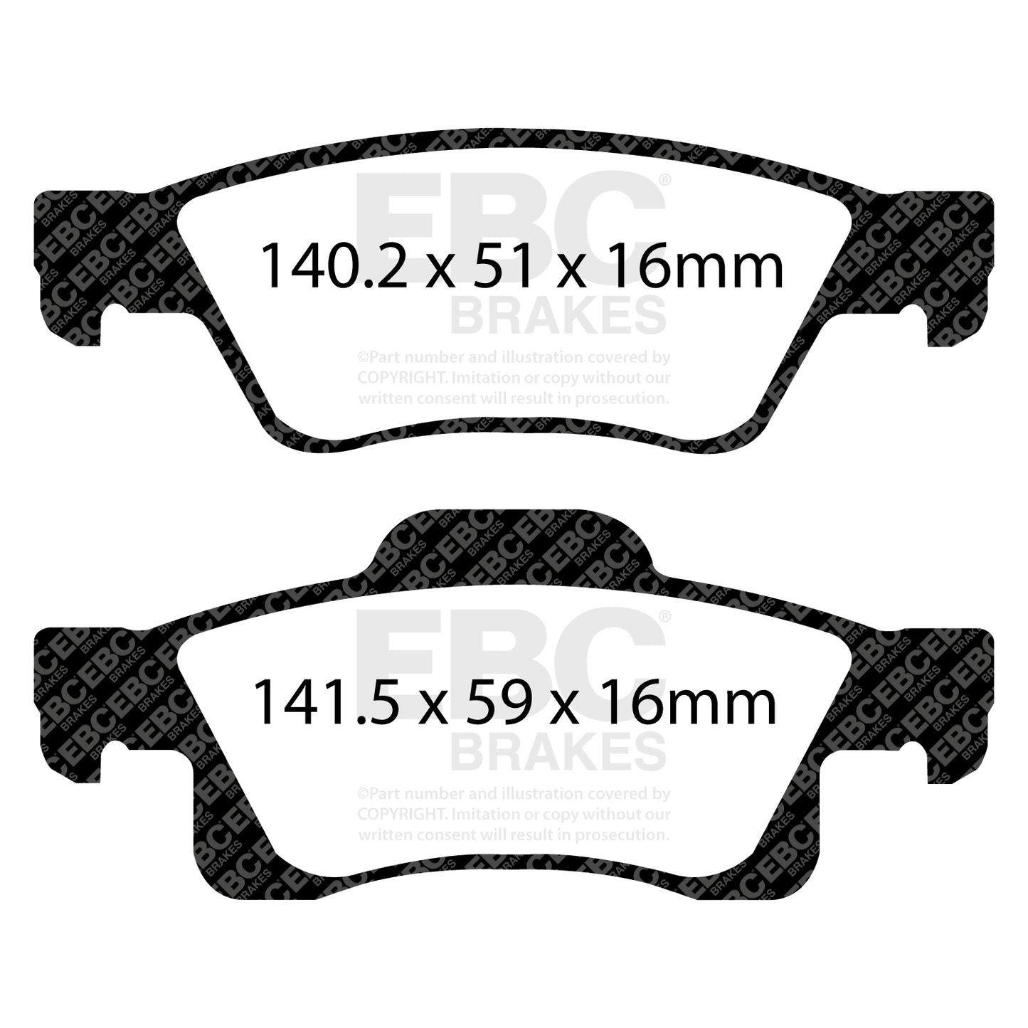 EBC Brakes Pad and Disc Kit (PD13KR679)