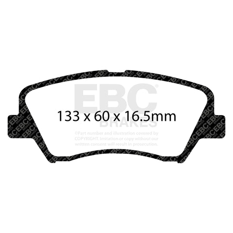 EBC Brakes Pad and Disc Kit (PDKF934)