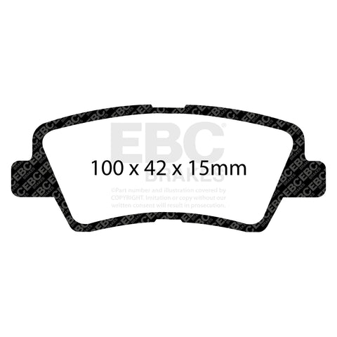 EBC Brakes Pad and Disc Kit (PDKR981)