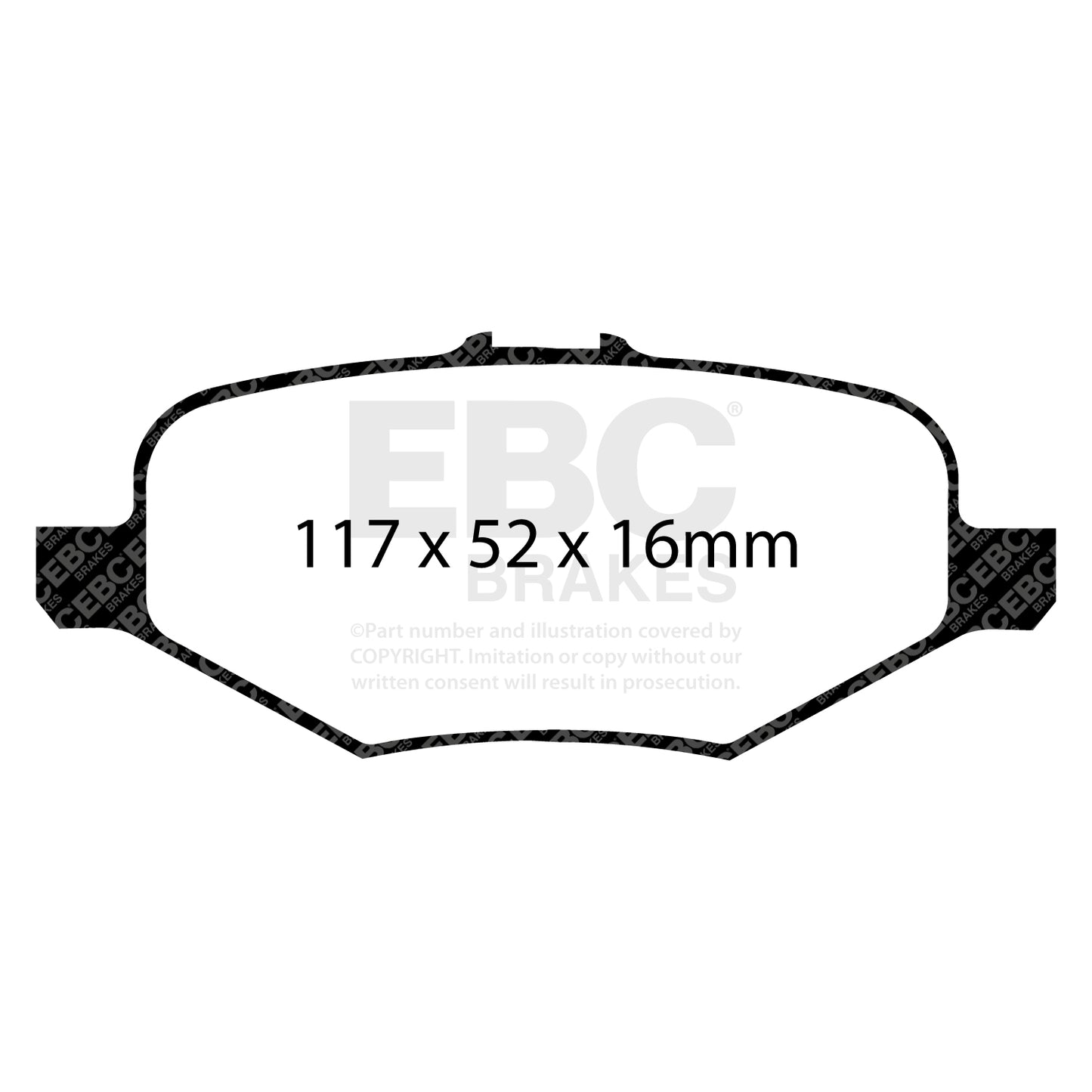 EBC Brakes Pad and Disc Full vehicle Kit (PD40K2217)