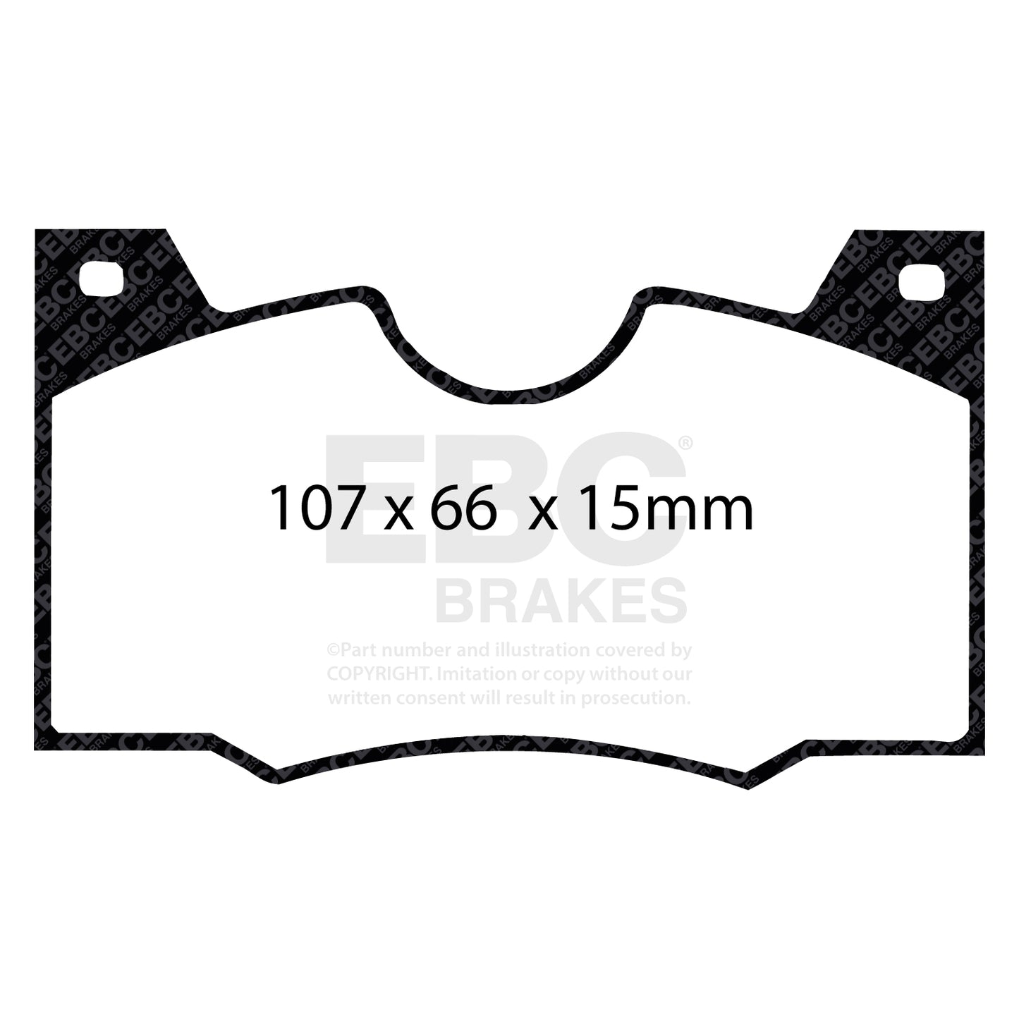 EBC Brakes Pad and Disc Kit (PD03KF619)