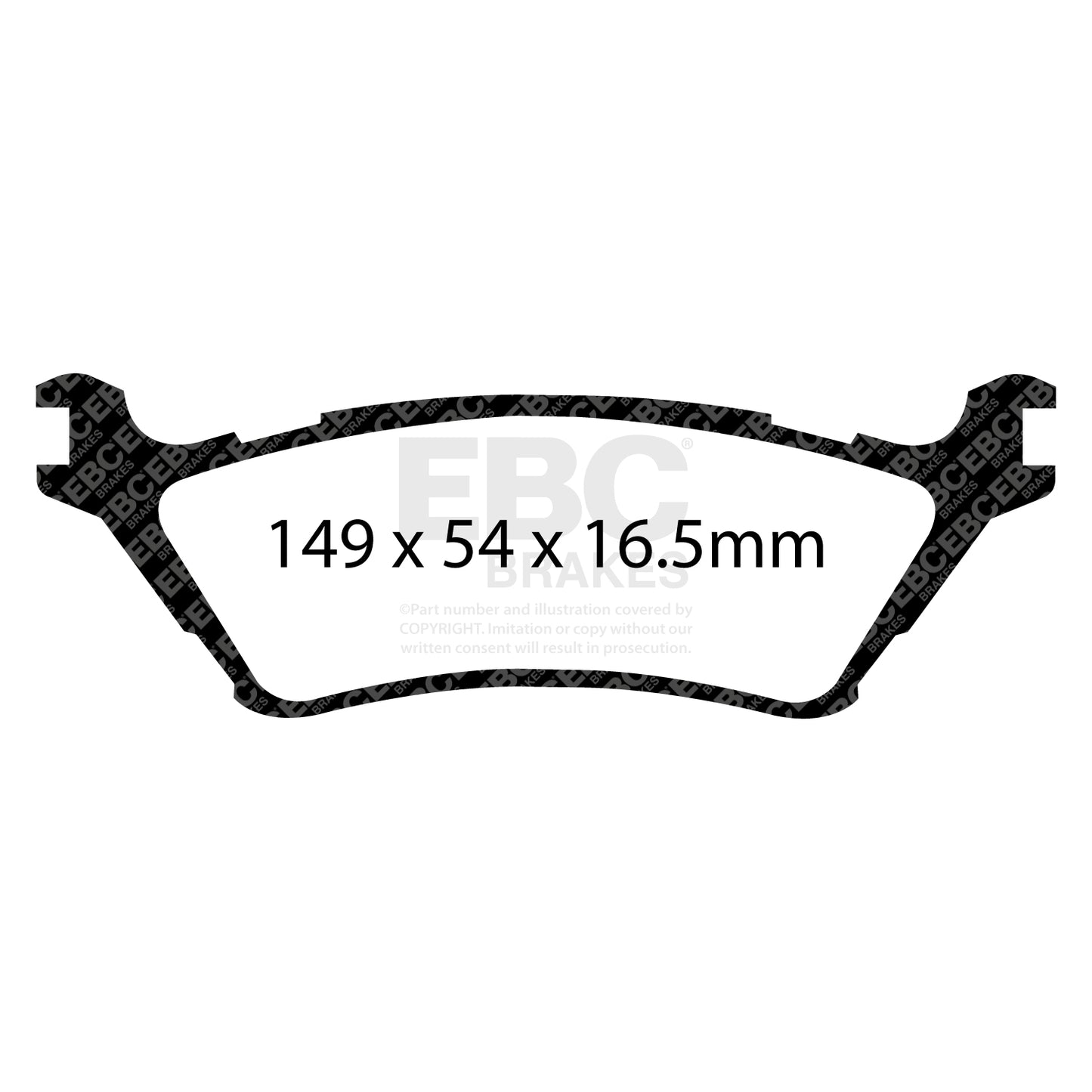 EBC Brakes Pad and Disc Full vehicle Kit (PD40K2499)