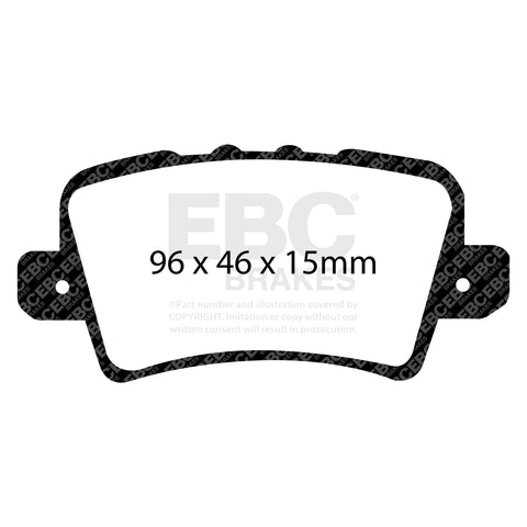 EBC Brakes Pad and Disc Kit (PD03KR331)