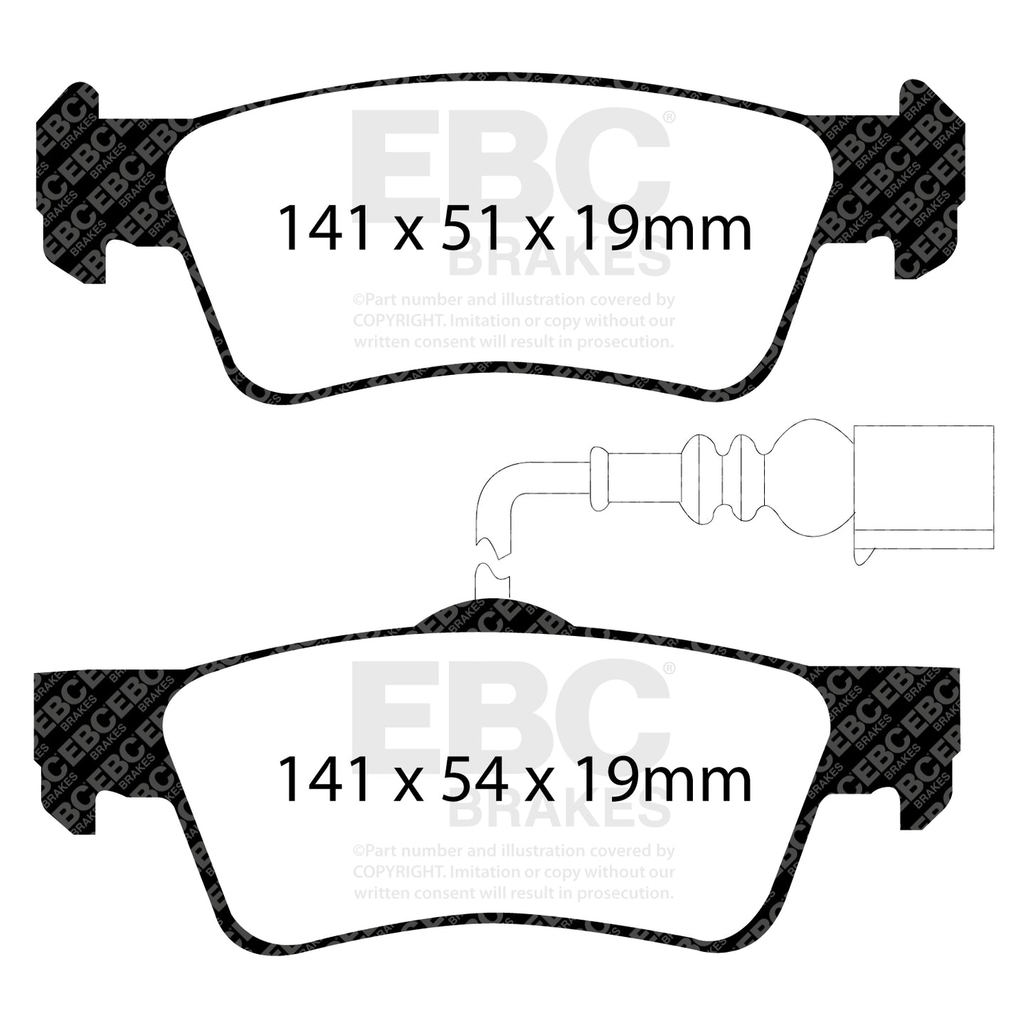EBC Brakes Pad  and  Disc Kit (PD01KR770)