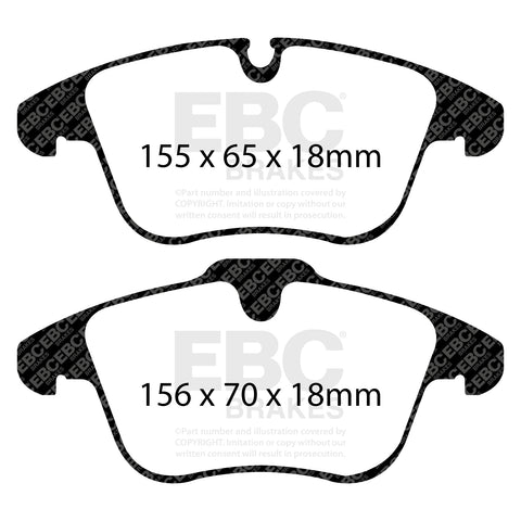 EBC Brakes Pad and Disc Kit (PD08KF281)