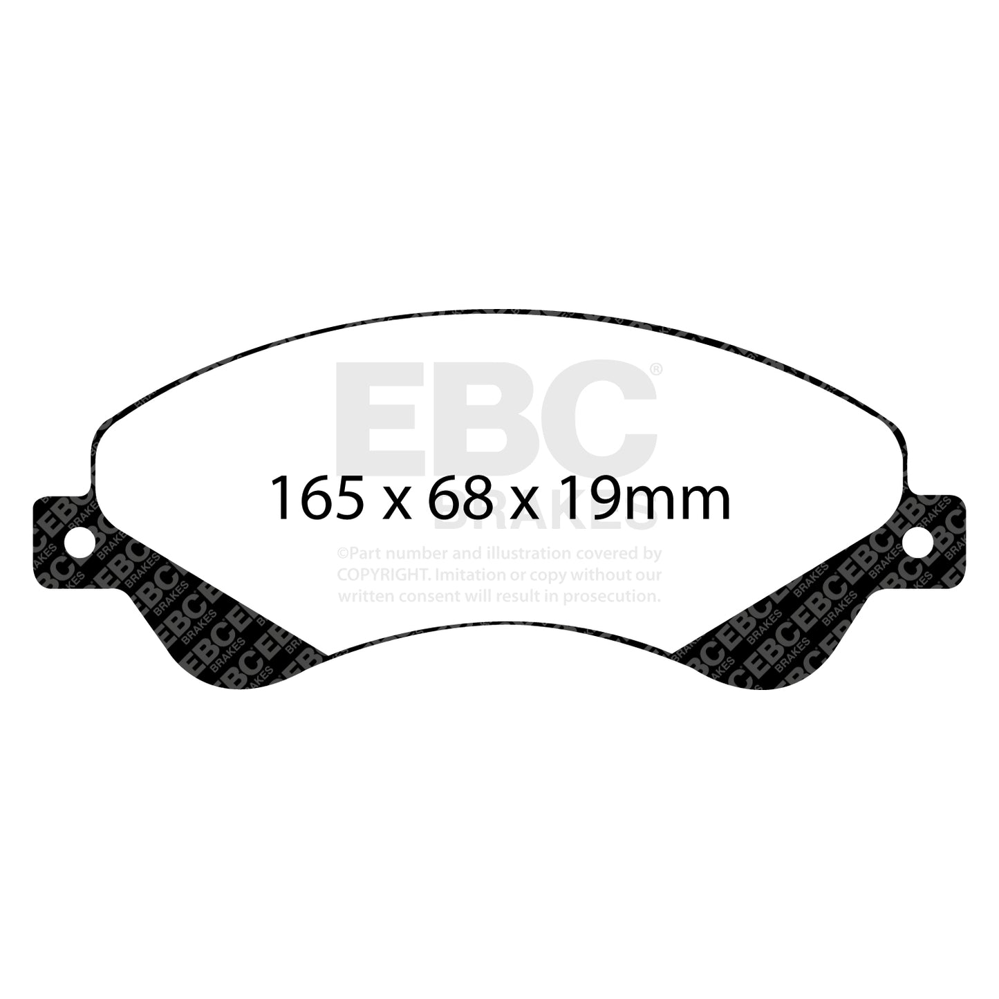 EBC Brakes Pad and Disc Full vehicle Kit (PD40K798)