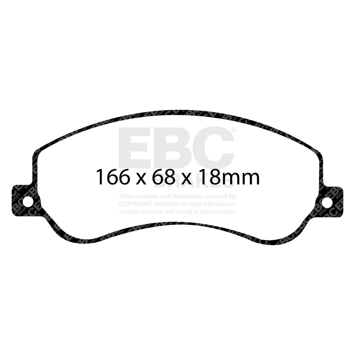 EBC Brakes Pad and Disc Kit (PDKF2135)