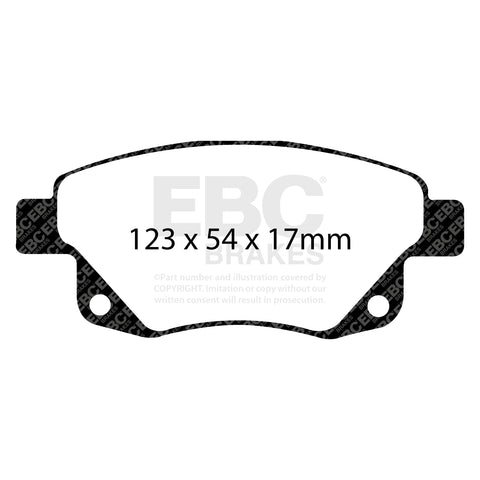 EBC Brakes Pad and Disc Full vehicle Kit (PD40K795)