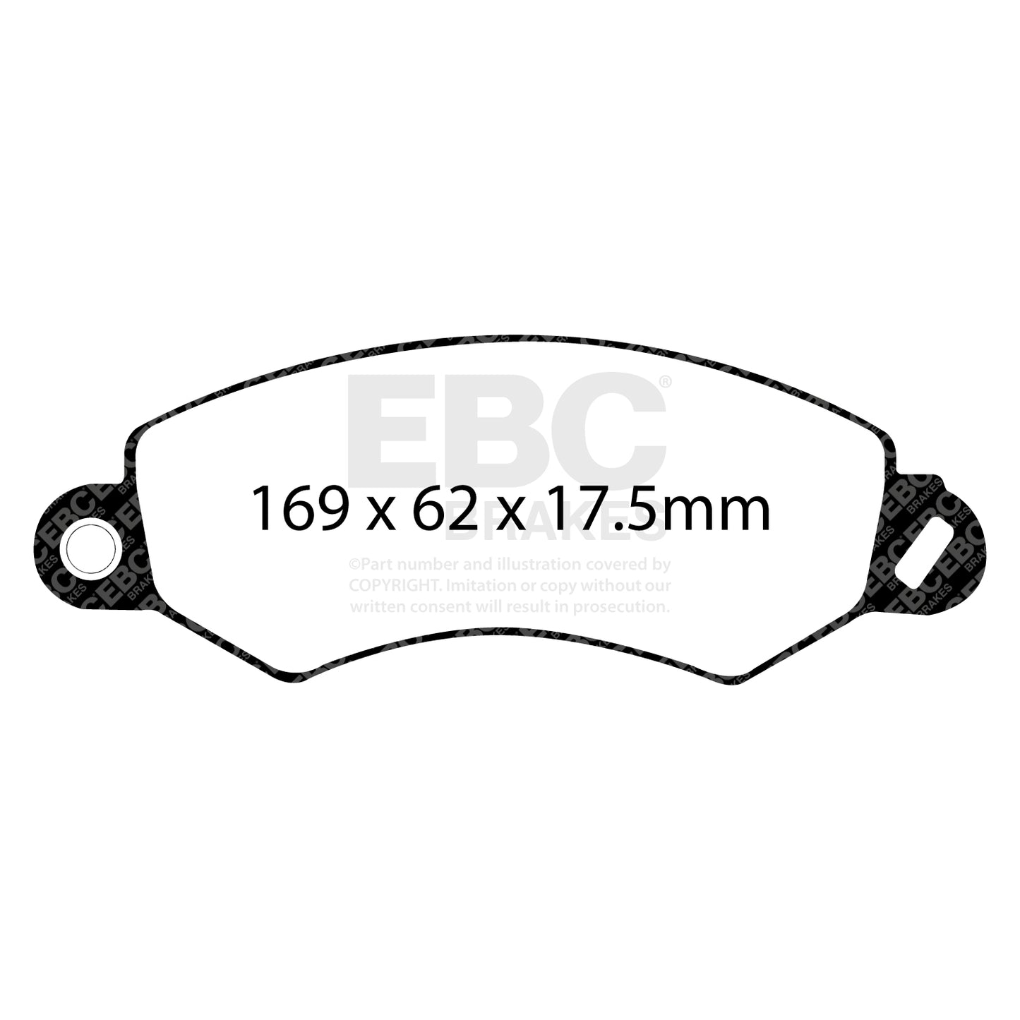 EBC Brakes Pad and Disc Kit (PDKF1089)