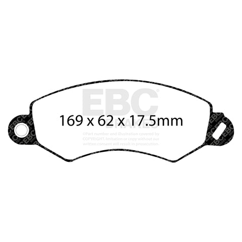 EBC Brakes Pad and Disc Kit (PDKF1089)