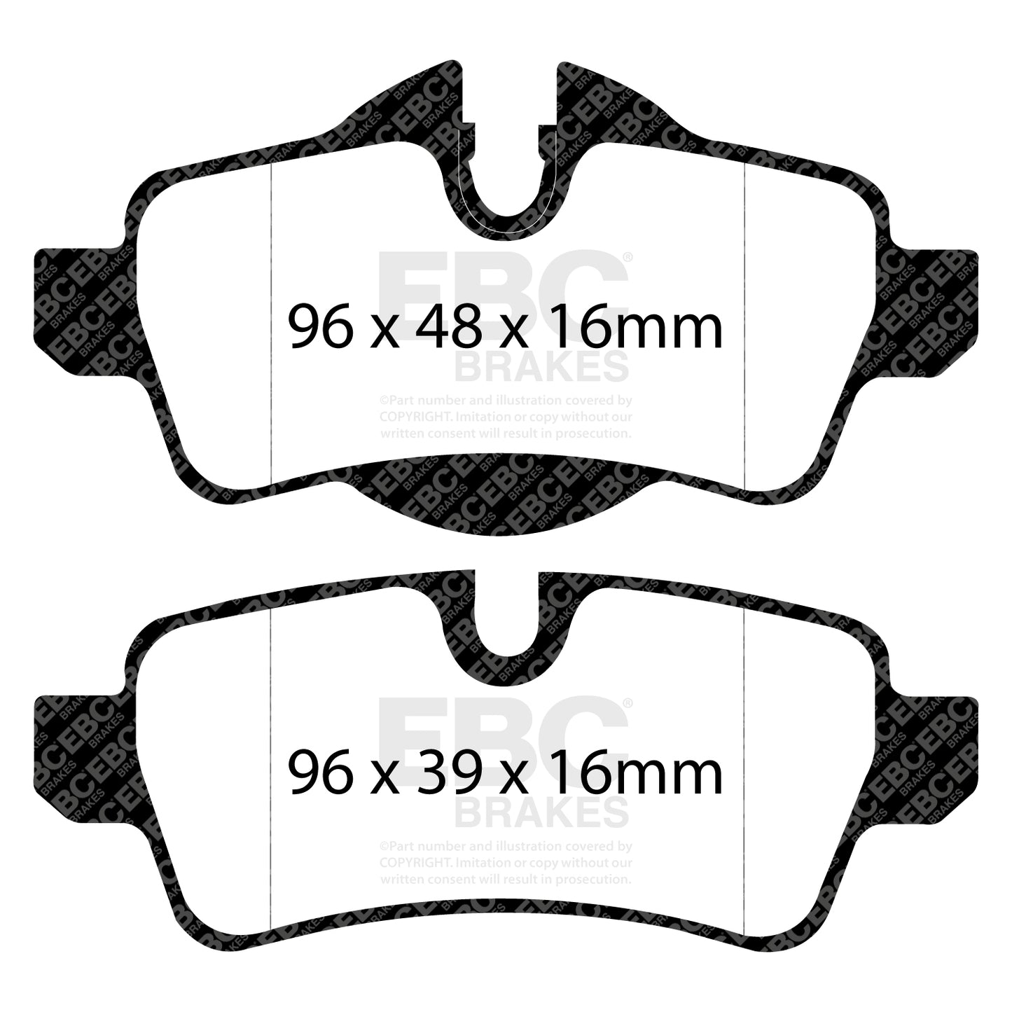 EBC Brakes Pad and Disc Kit (PD05KR387)