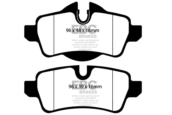EBC Orangestuff 9000 Series Race Brake Pad Set (DP91931)
