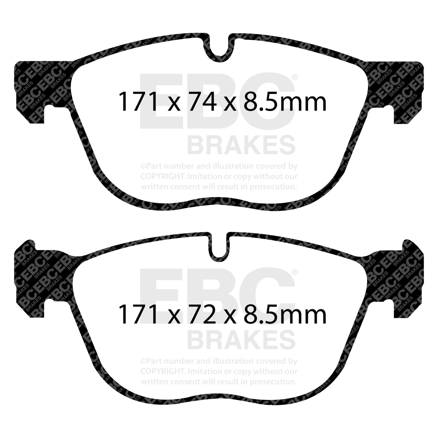 EBC Brakes Pad and Disc Kit (PDKF310)