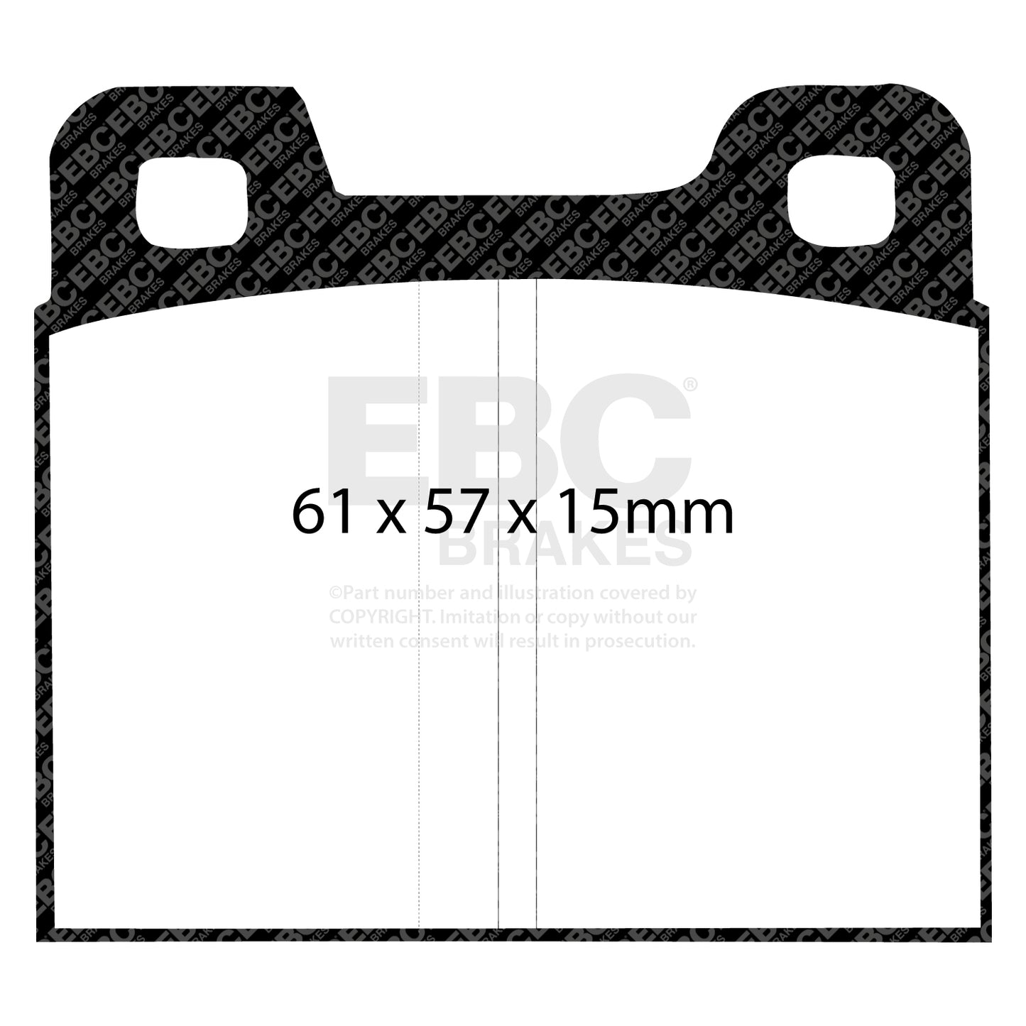EBC Brakes Pad and Disc Kit (PDKF058)
