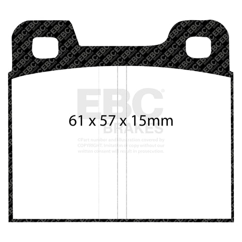EBC Brakes Pad and Disc Kit (PDKF058)