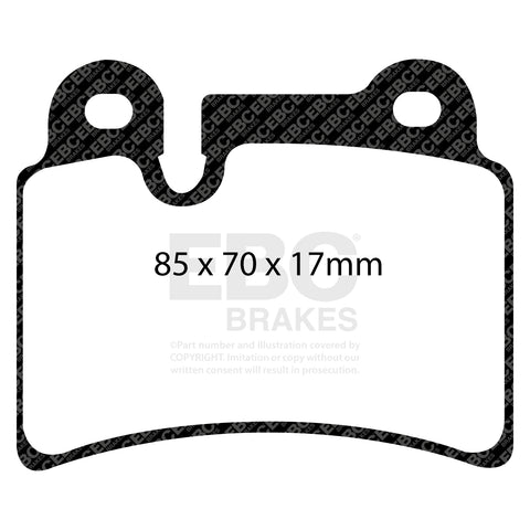 EBC Brakes Pad and Disc Kit (PD03KR836)