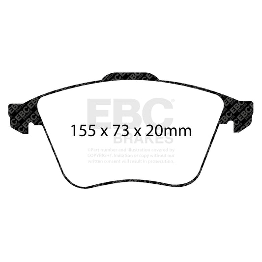EBC Racing RP-X Track and Race Brake Pads (DP81946RPX)