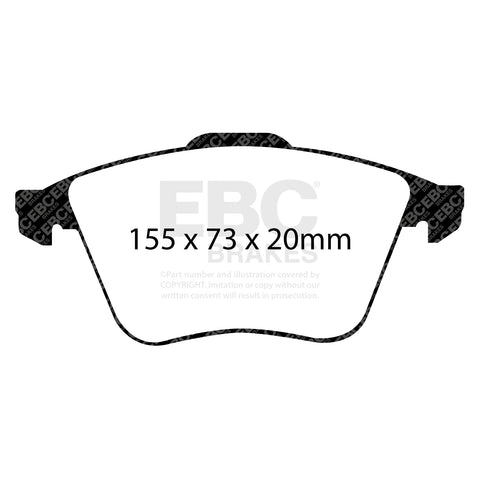 EBC Racing RP-X Track and Race Brake Pads (DP81946RPX)