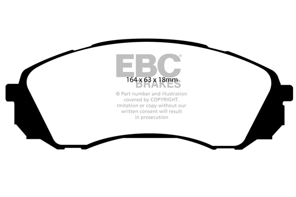 EBC Brakes Pad and Disc Full vehicle Kit (PD40K913)