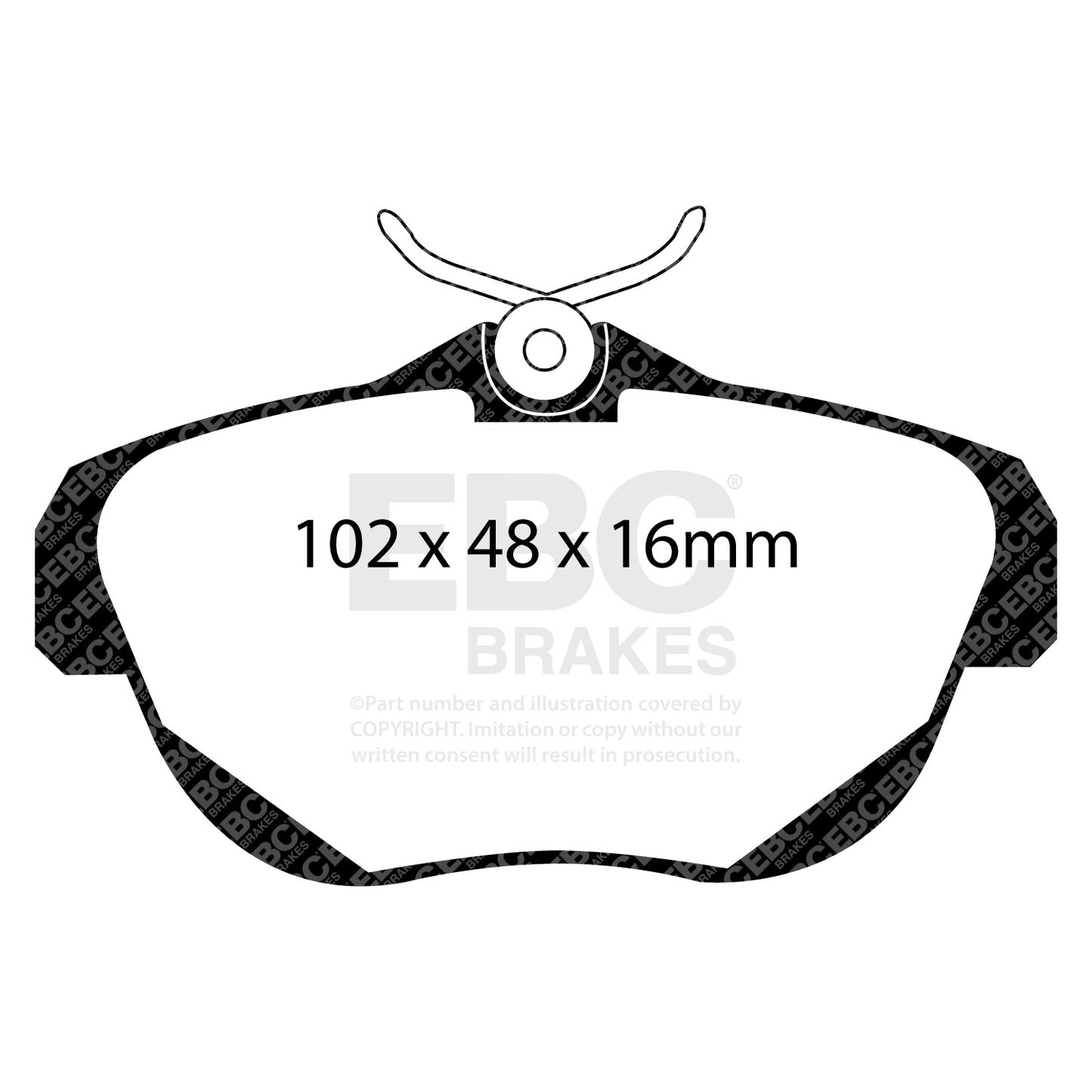 EBC Brakes Pad and Disc Kit (PDKR265)