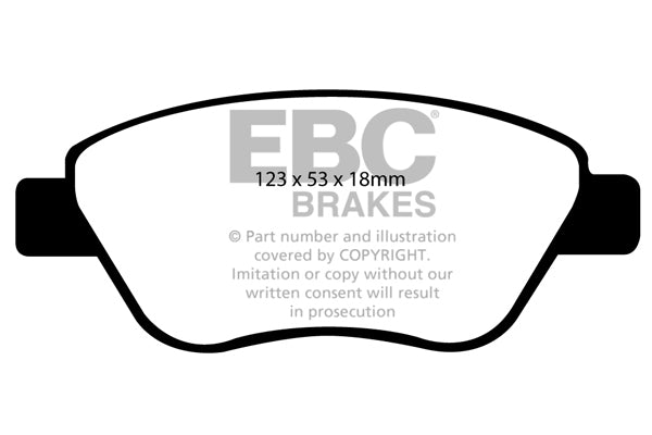 EBC Brakes Pad  and  Disc Kit (PD01KF1118)